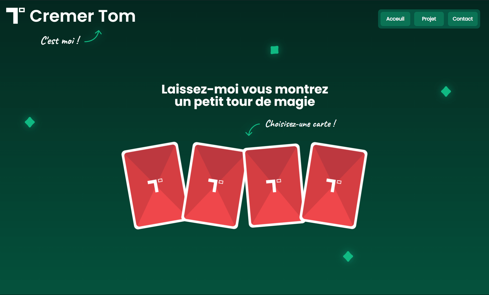 Illustration du projet Portfolio V1